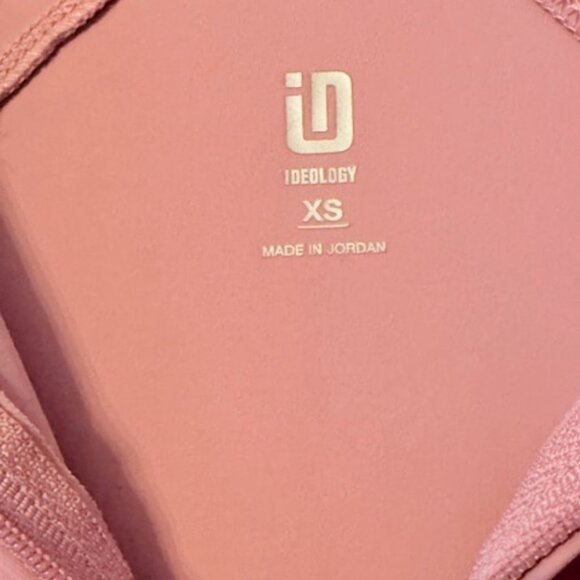 Ideology Half Zip Jacket Size X-Small - Mauve/Pale Rose - Picture 3 of 5